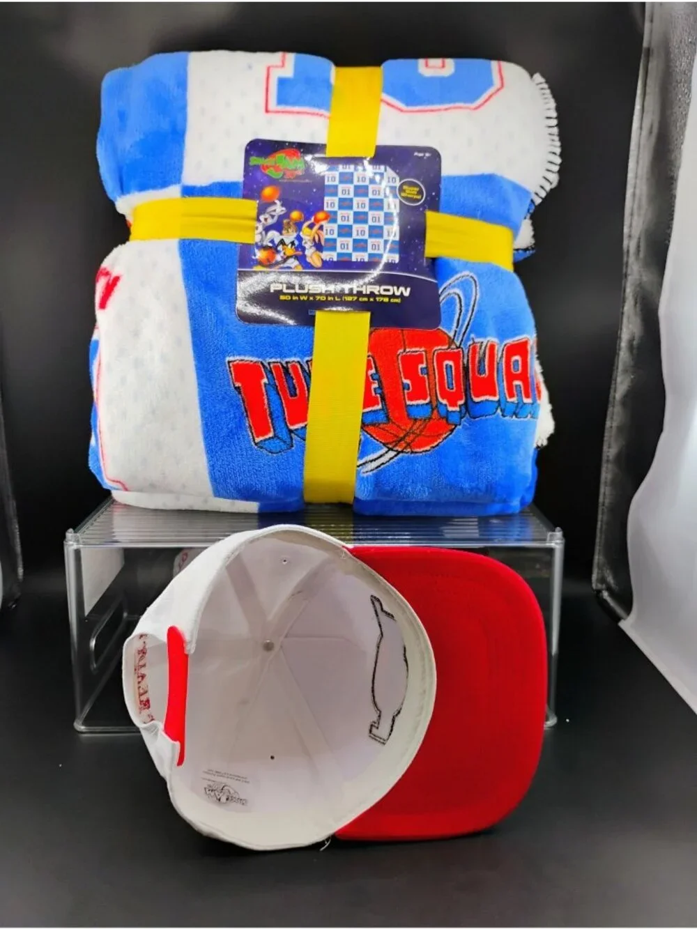 Space Jam Tune Squad Plush Throw & Hat Set
